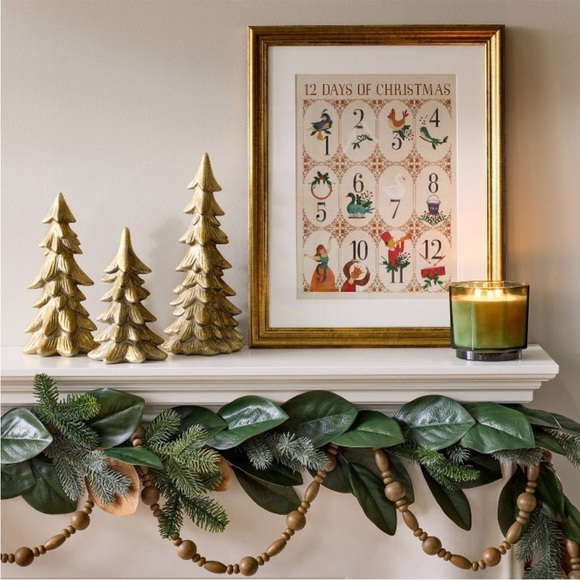 Studio McGee Threshold 12 Days of Christmas Framed Wall Art Print - Picture 2 of 4